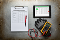 Control Panel Inspection Checklist