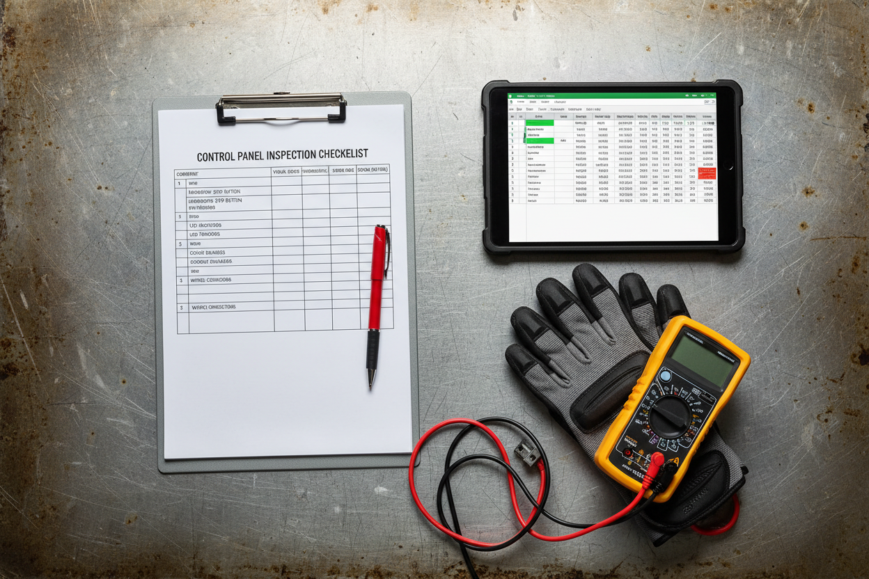 Control Panel Inspection Checklist